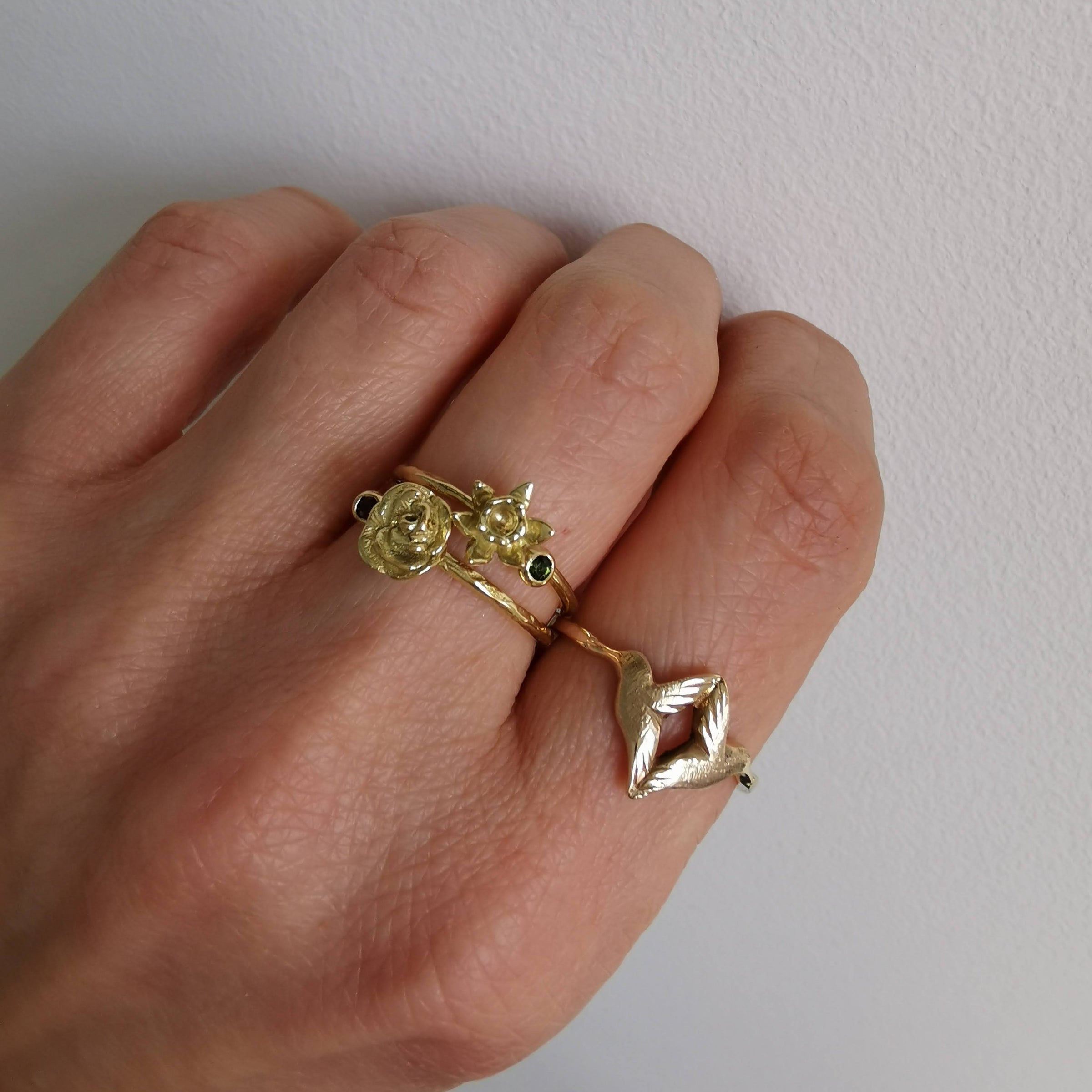Daffodil Ring - March Birth Flower Ring - Jana Reinhardt Ltd