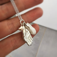Dog Paw and Hand Necklace - Jana Reinhardt Ltd