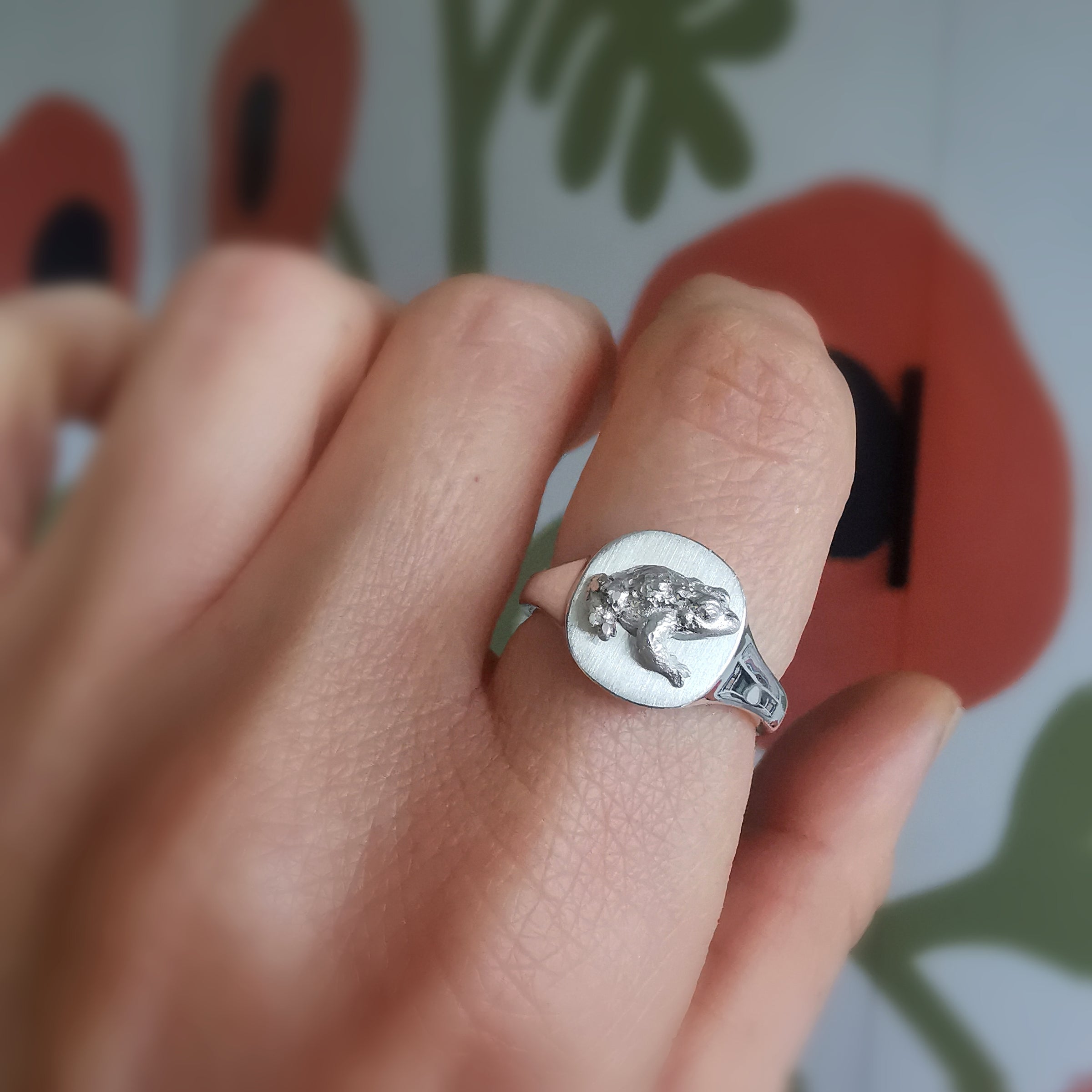 Toad Signet Ring - Jana Reinhardt Ltd