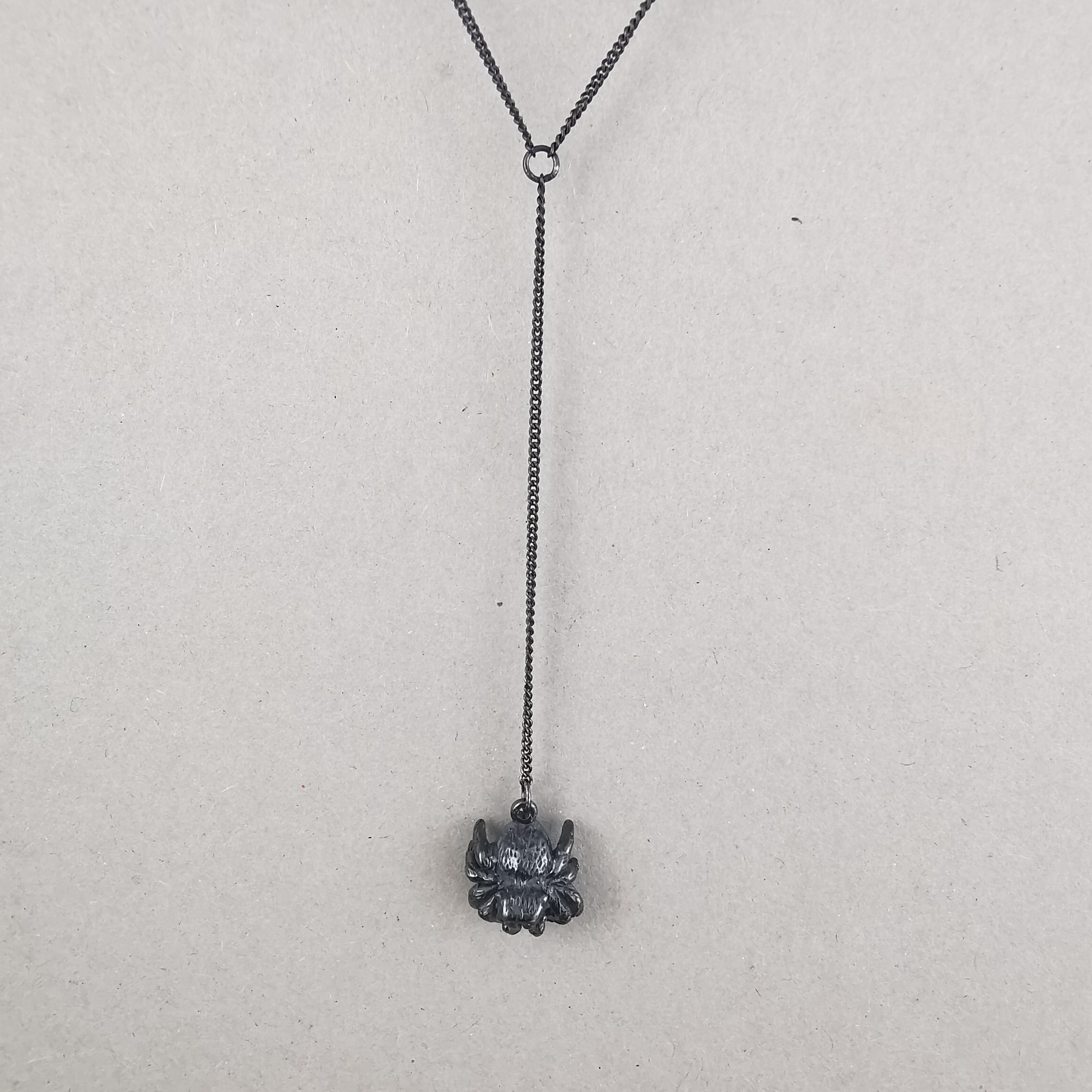 Limited Edition Black Spider Necklace