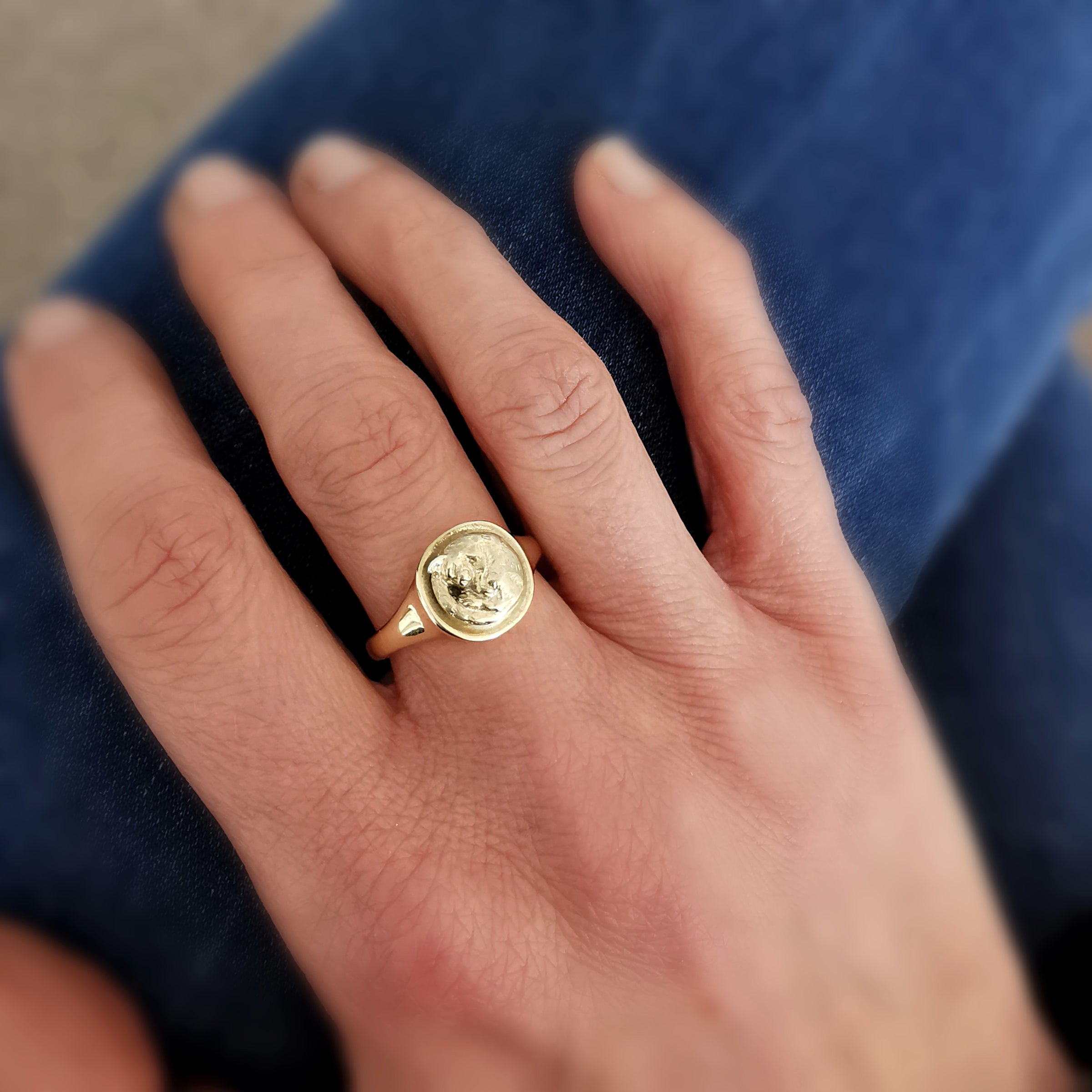 Cat Signet Ring - Jana Reinhardt Ltd