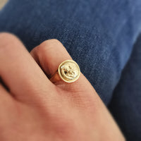 Cat Signet Ring - Jana Reinhardt Ltd