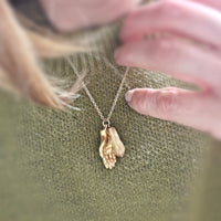 Dog Paw and Hand Necklace - Jana Reinhardt Ltd