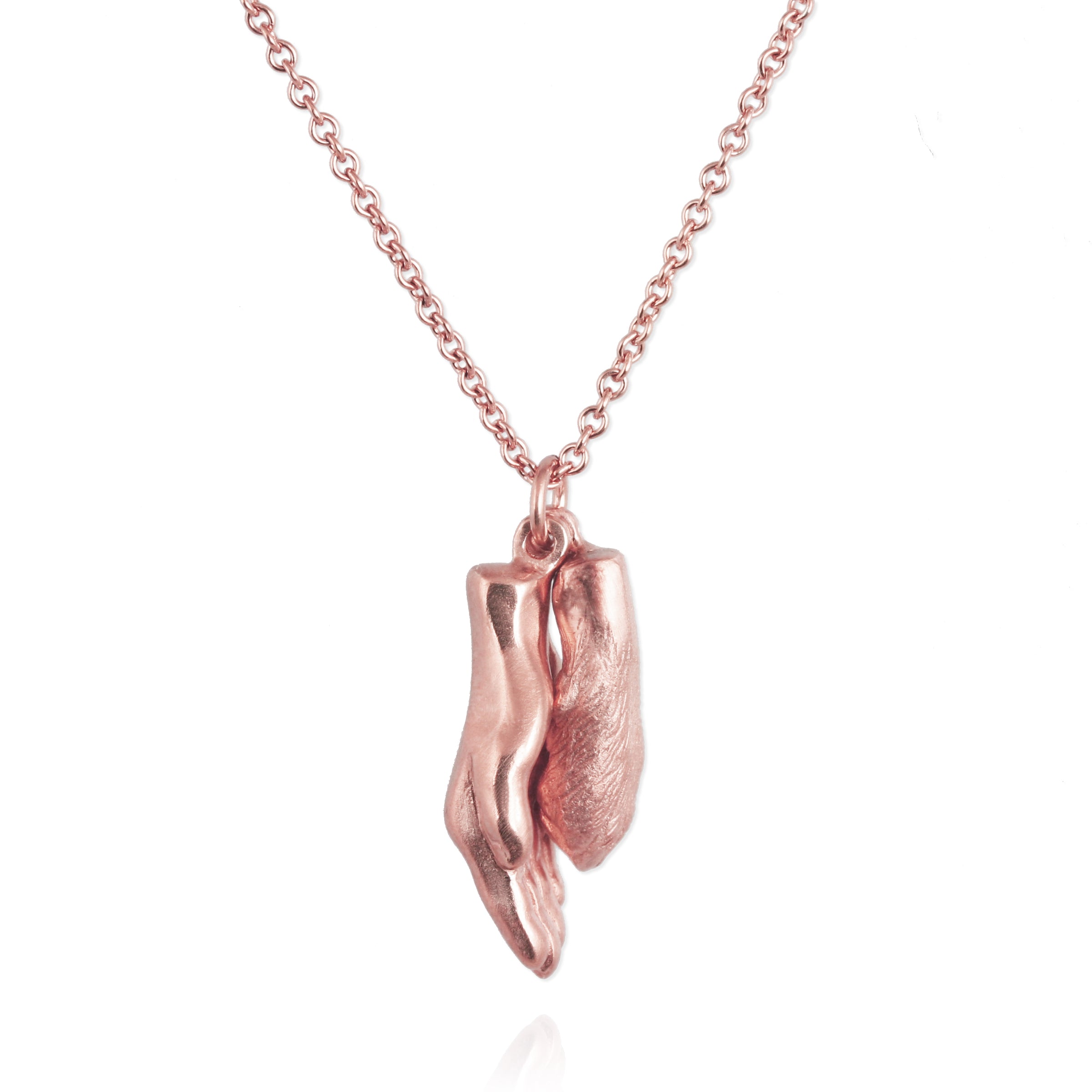 Dog Paw and Hand Necklace - Jana Reinhardt Ltd