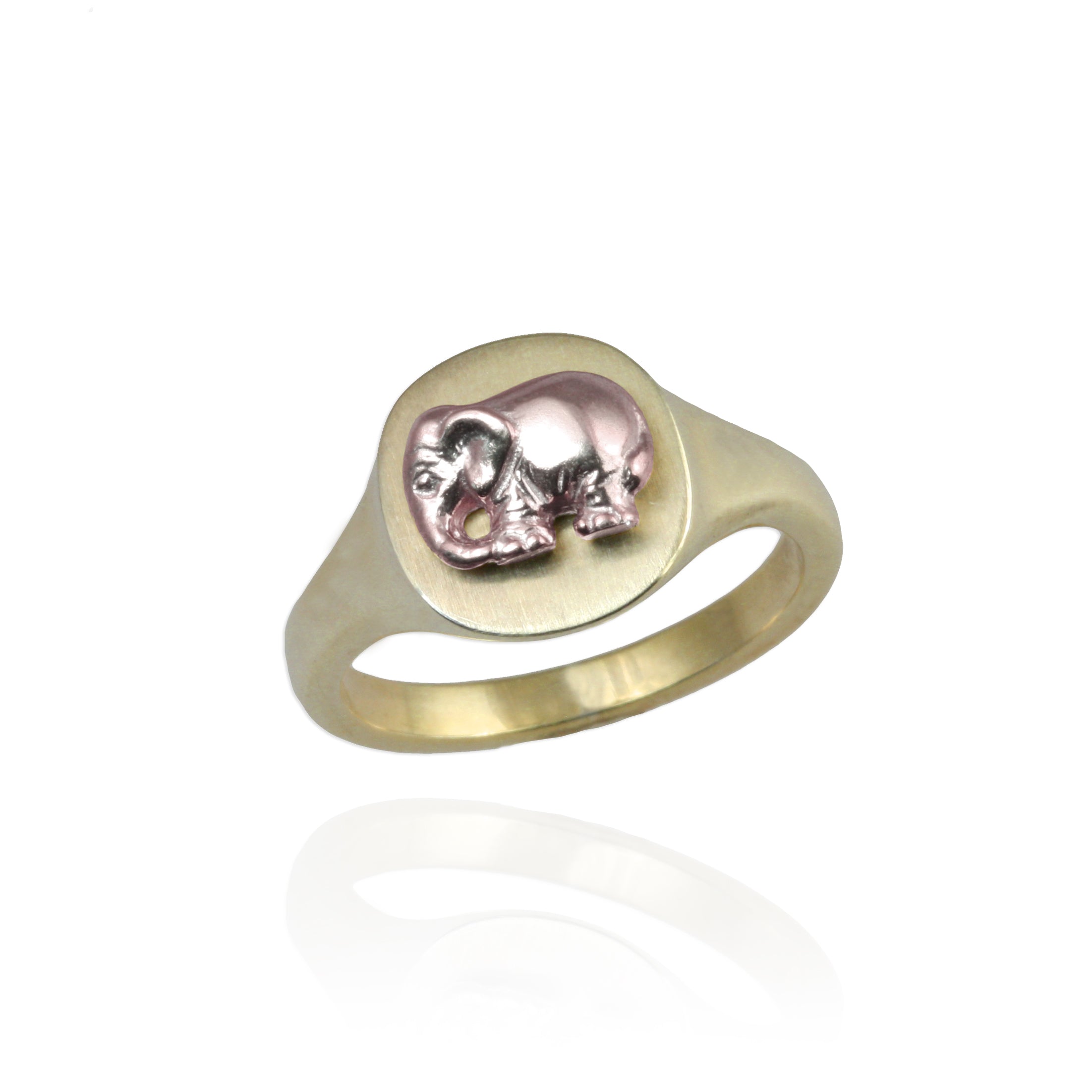 Baby Elephant Signet Ring - Jana Reinhardt Ltd