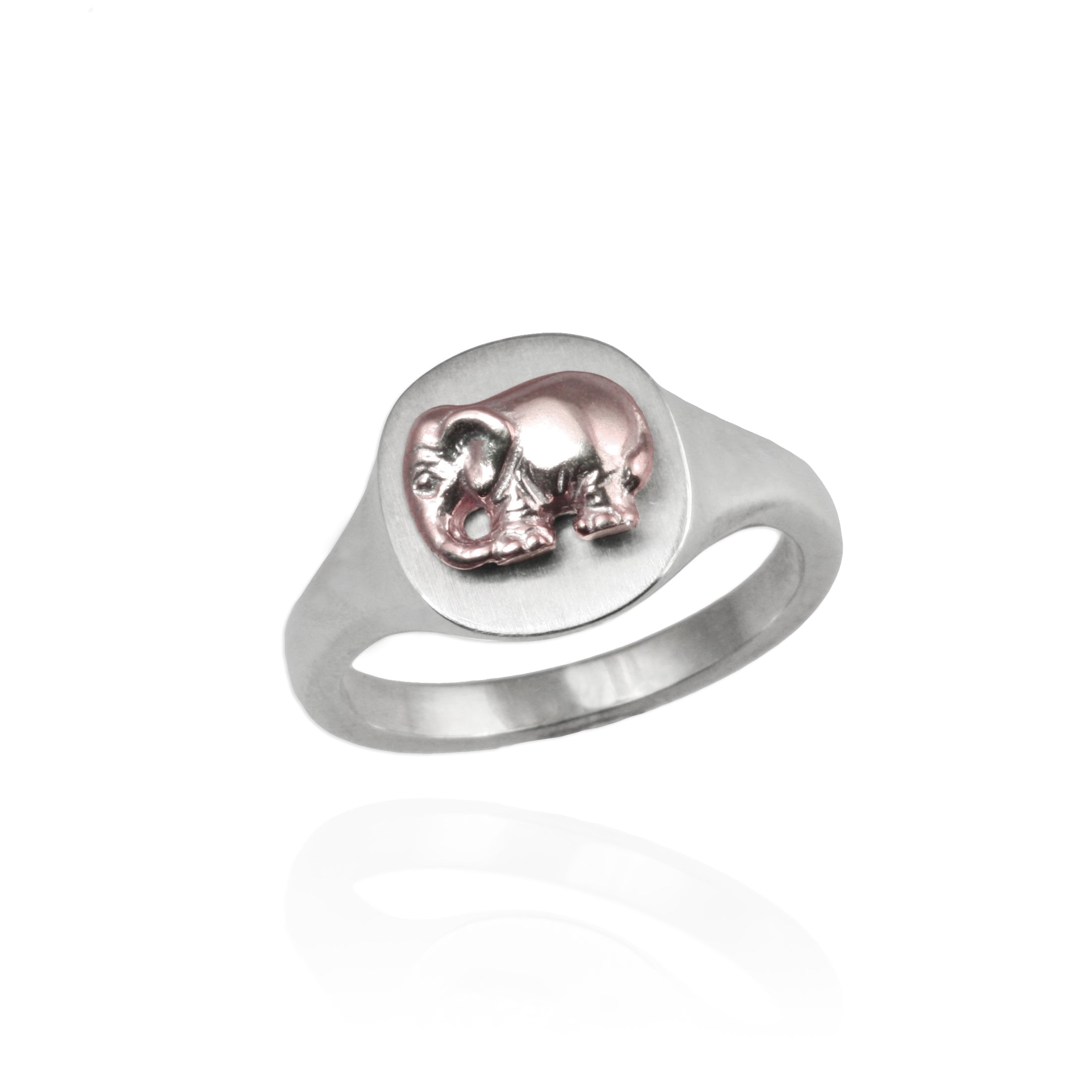 Baby Elephant Signet Ring - Jana Reinhardt Ltd