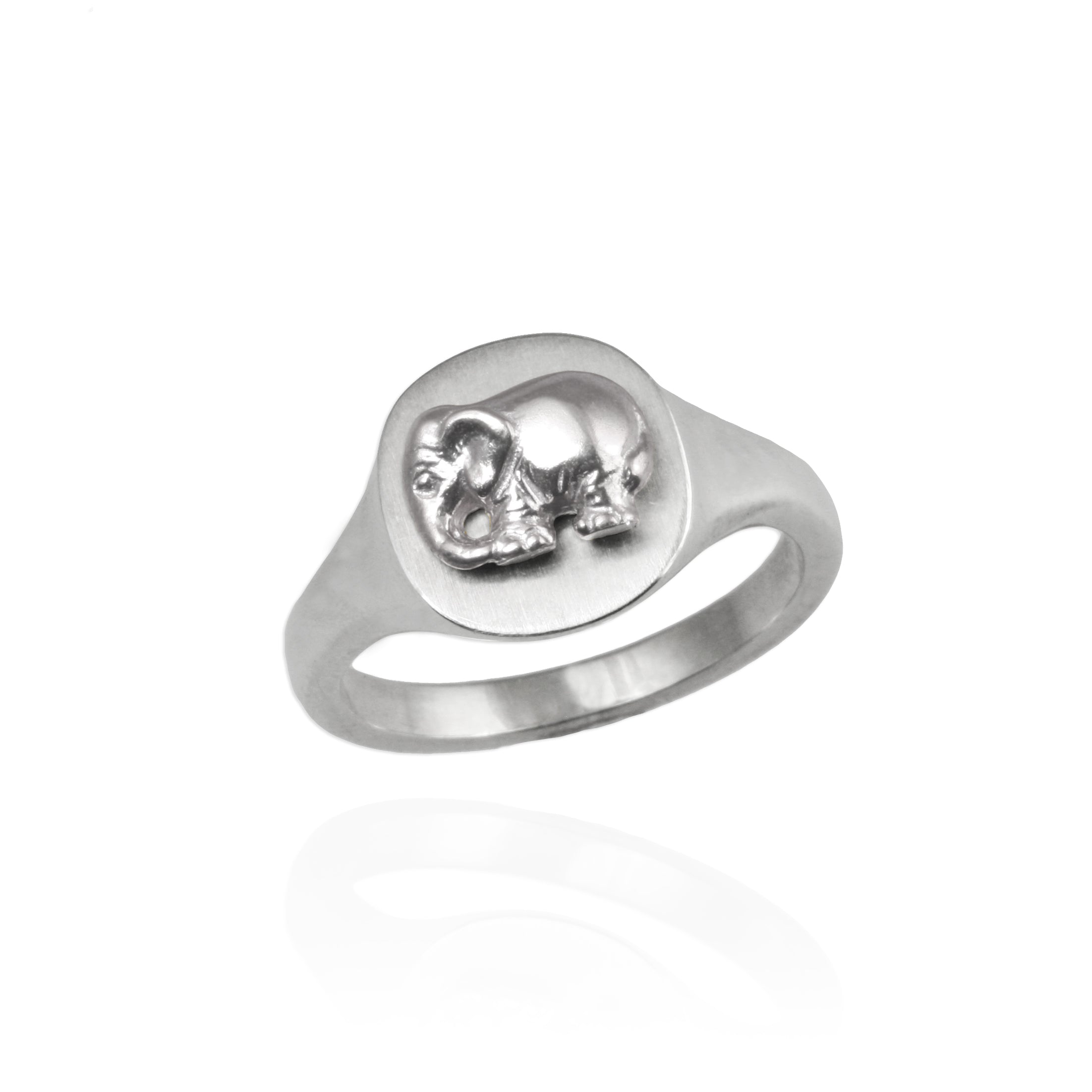 Baby Elephant Signet Ring - Jana Reinhardt Ltd