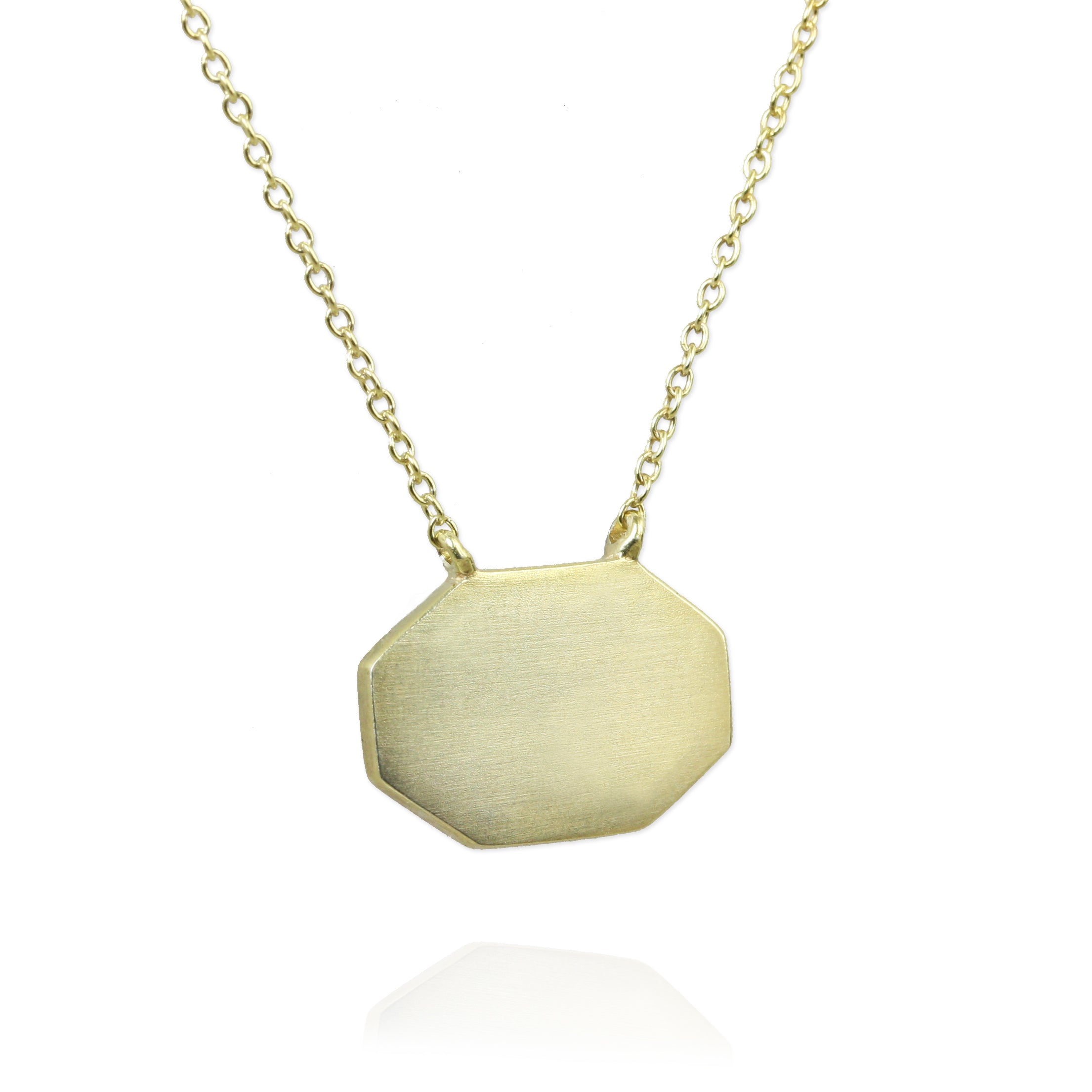 SAMPLE SALE Vintage Lamb Tile Necklace - Jana Reinhardt Ltd