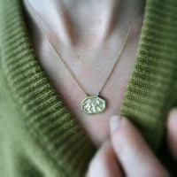 SAMPLE SALE Vintage Fox Tile Necklace - Jana Reinhardt Ltd
