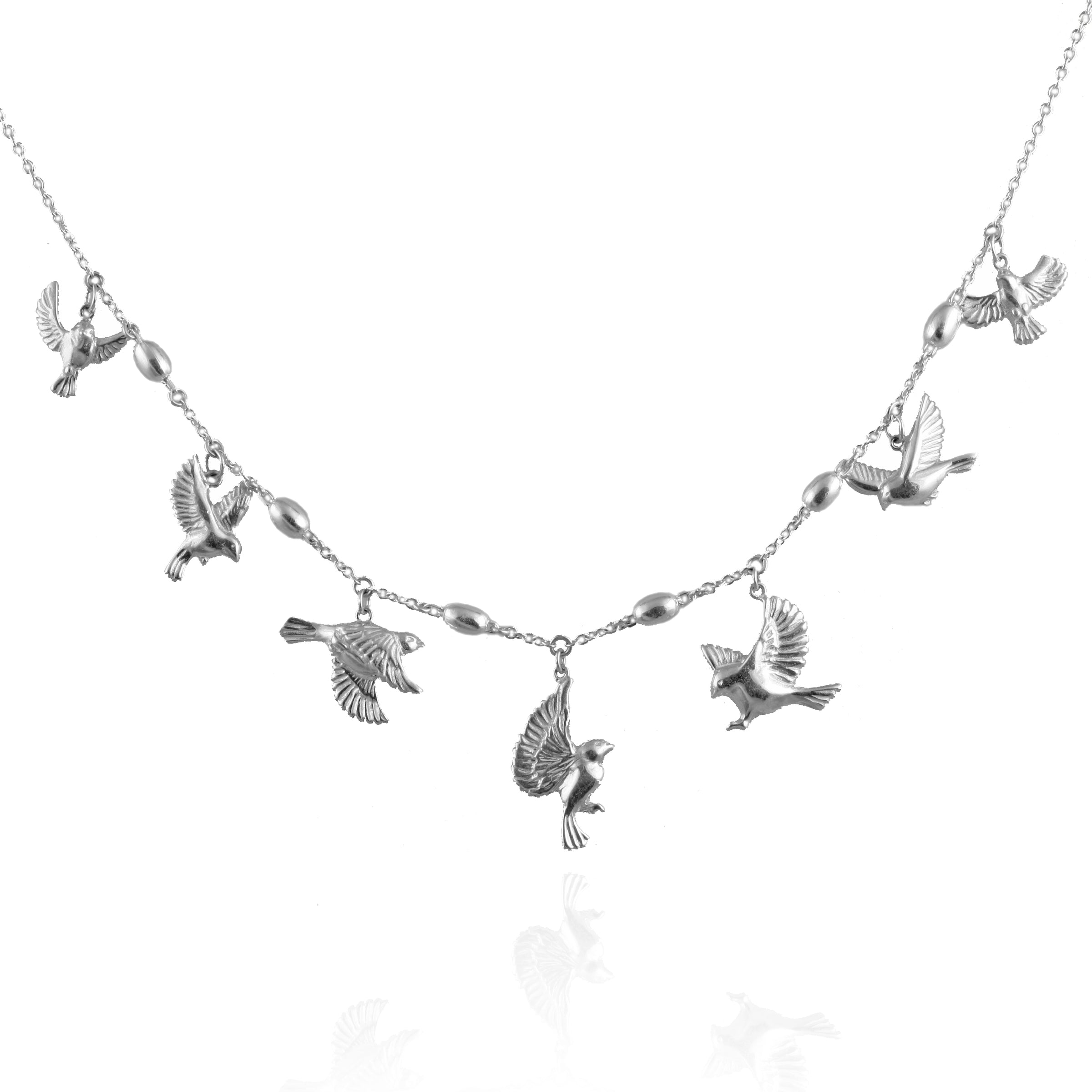 Flying Birds Necklace - Jana Reinhardt Ltd
