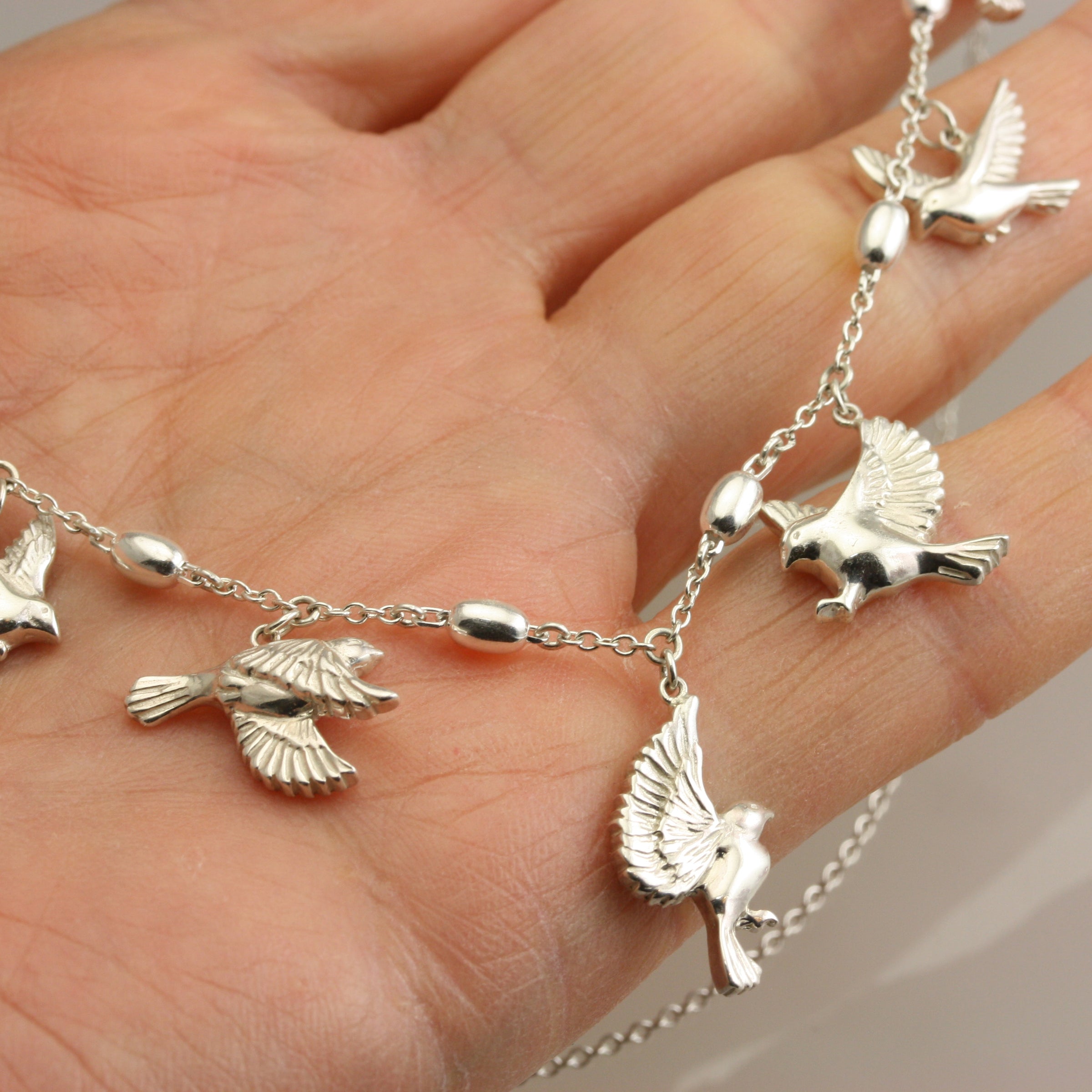 Flying Birds Necklace - Jana Reinhardt Ltd