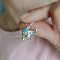 9ct White Gold Navette Setting for Spirit Animals - Jana Reinhardt Ltd