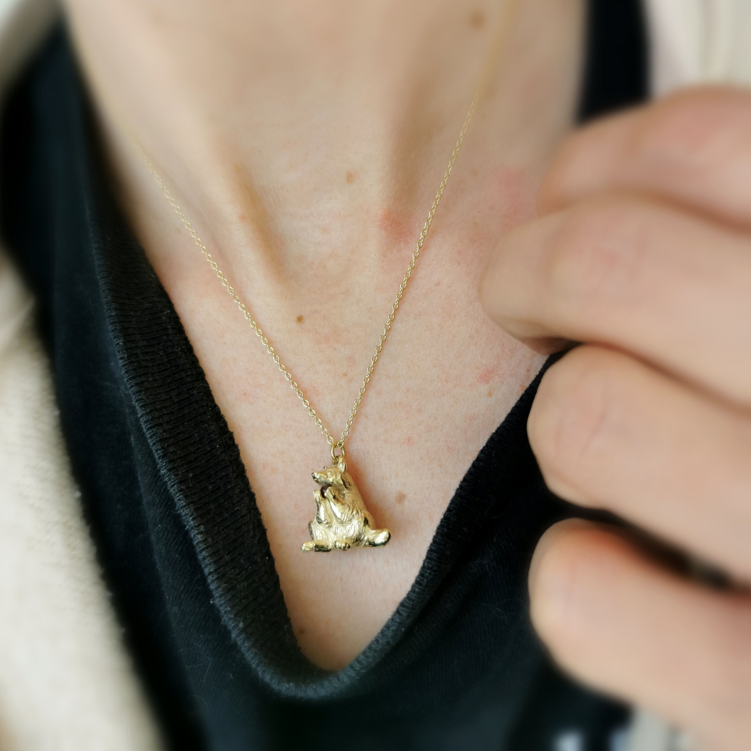 Racoon Necklace - Jana Reinhardt Ltd