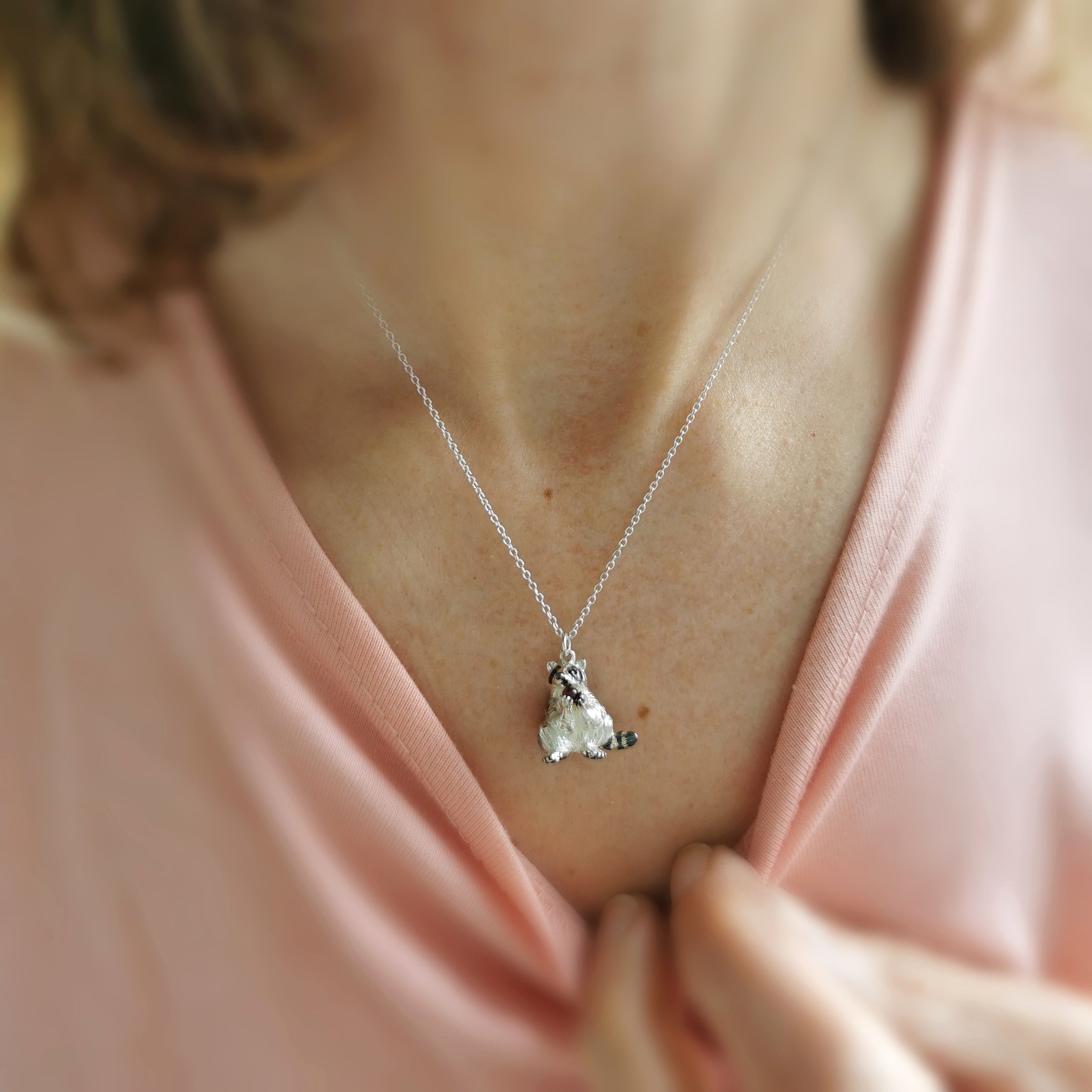 Racoon Necklace - Jana Reinhardt Ltd