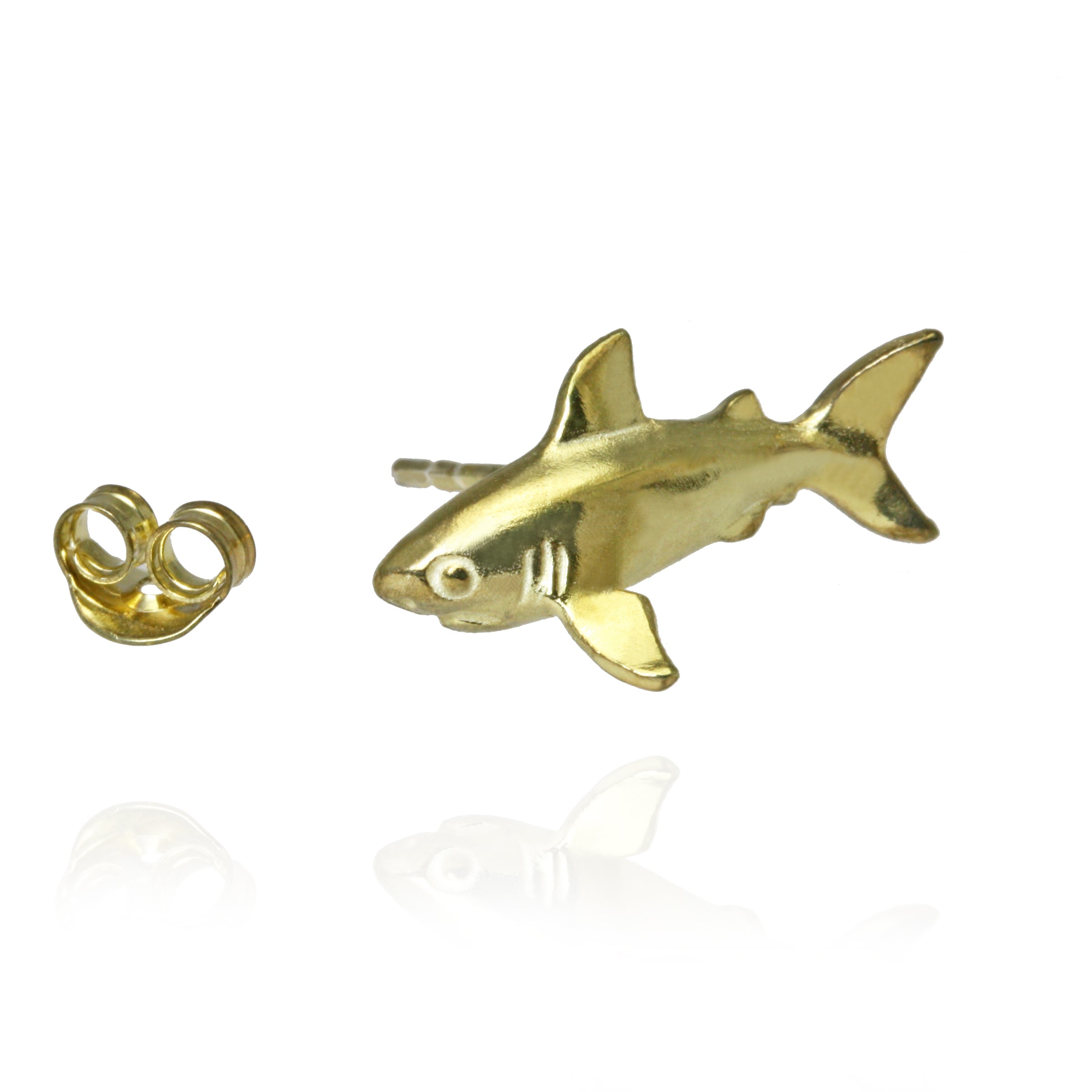 Shark Ear Stud - Jana Reinhardt Ltd