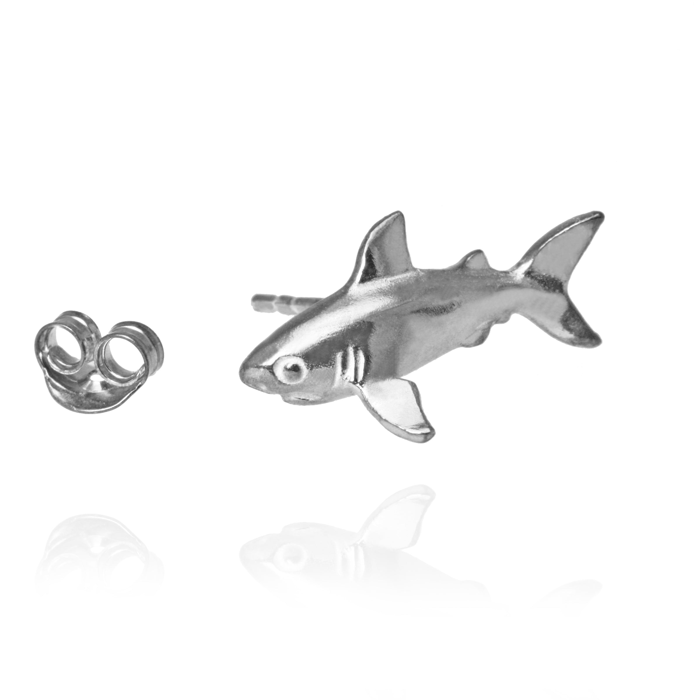 Shark Ear Stud - Jana Reinhardt Ltd