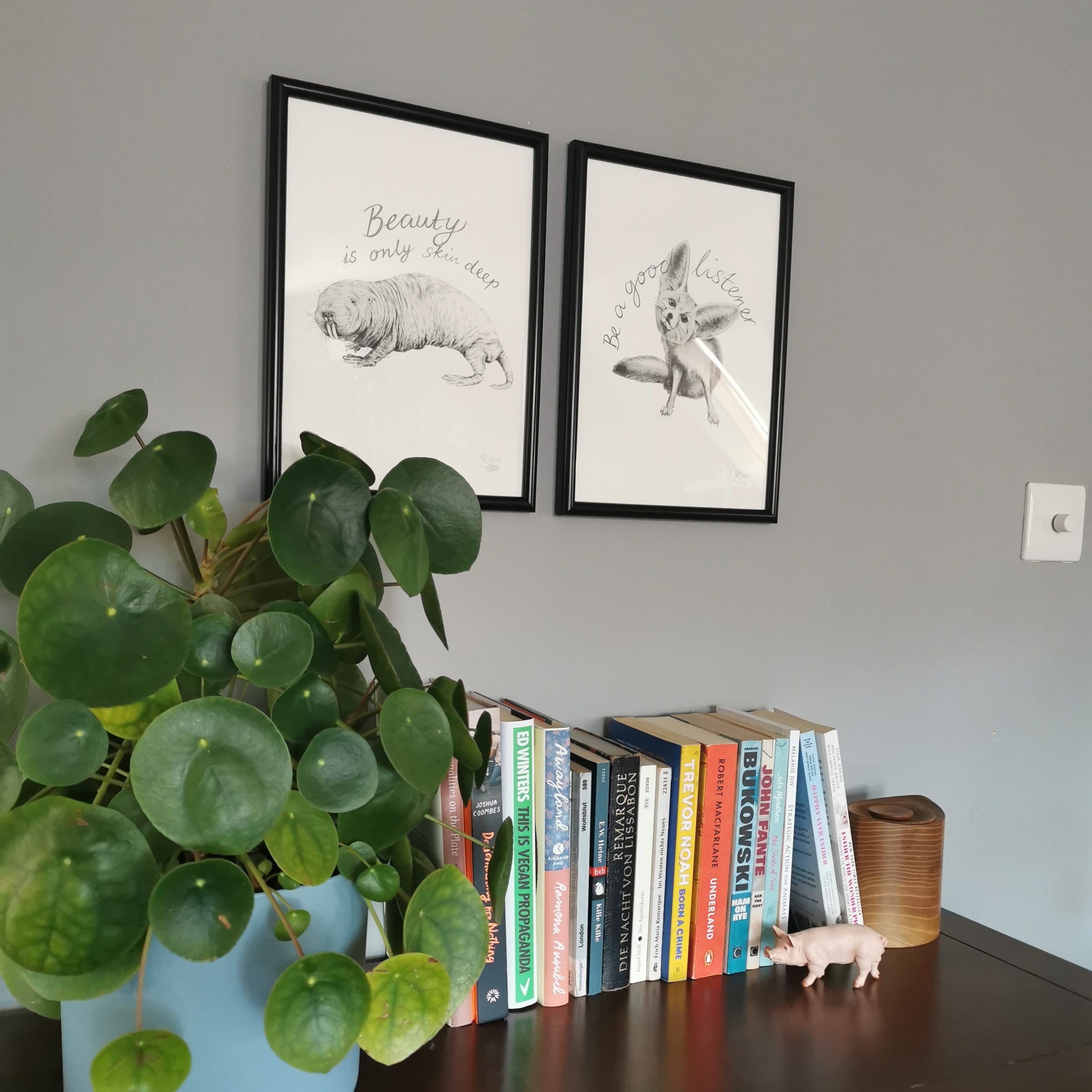 Naked Mole-Rat Art Print - Jana Reinhardt Ltd