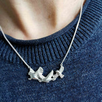 Garden Bird Landing Necklace - Jana Reinhardt Ltd
