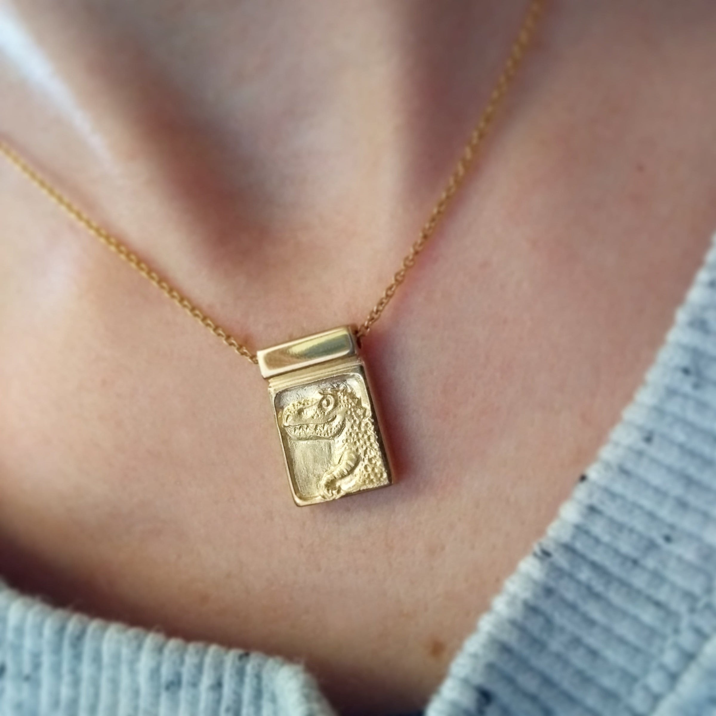 Dinosaur Pendant - Jana Reinhardt Ltd