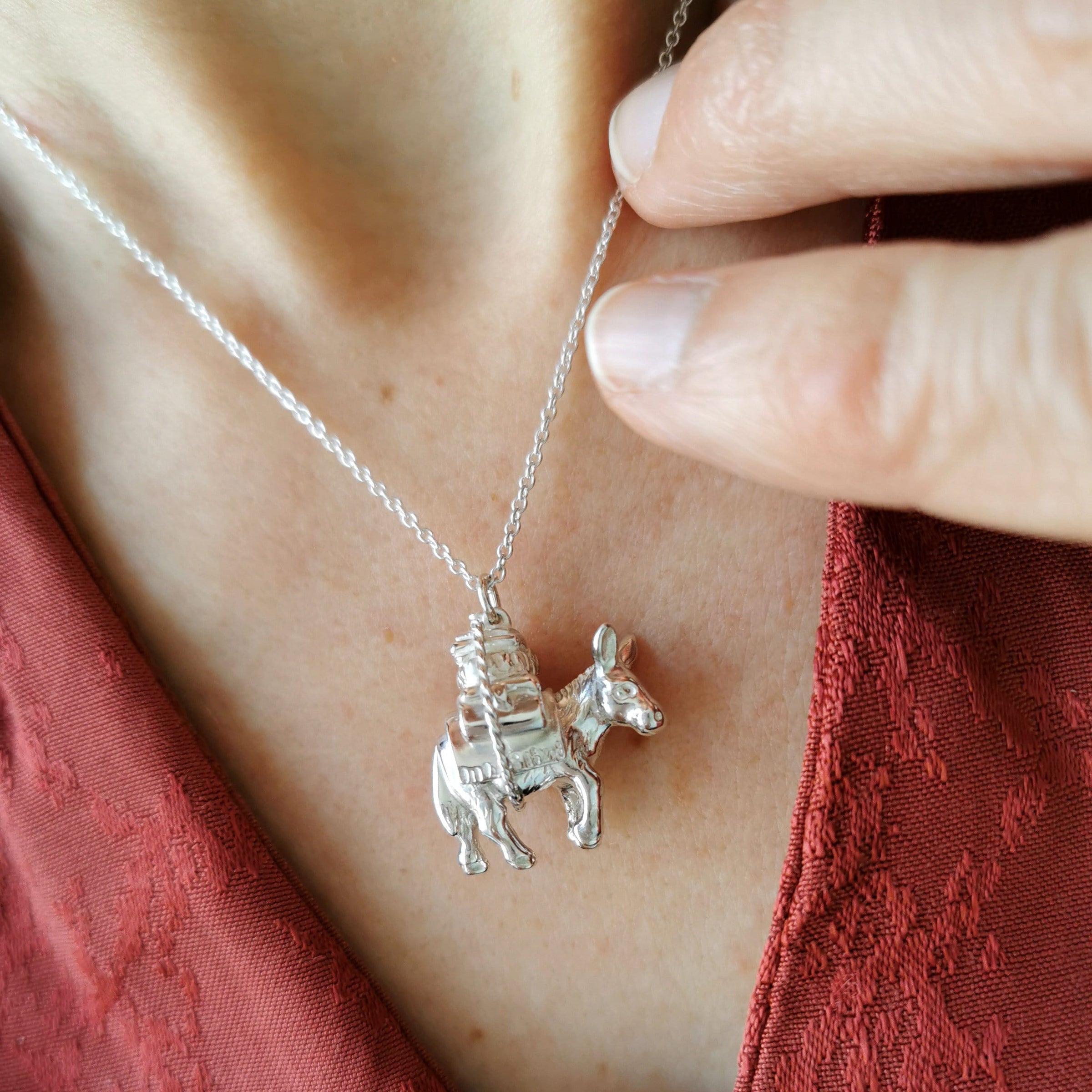 Donkey Necklace - with or without luggage - Jana Reinhardt Ltd