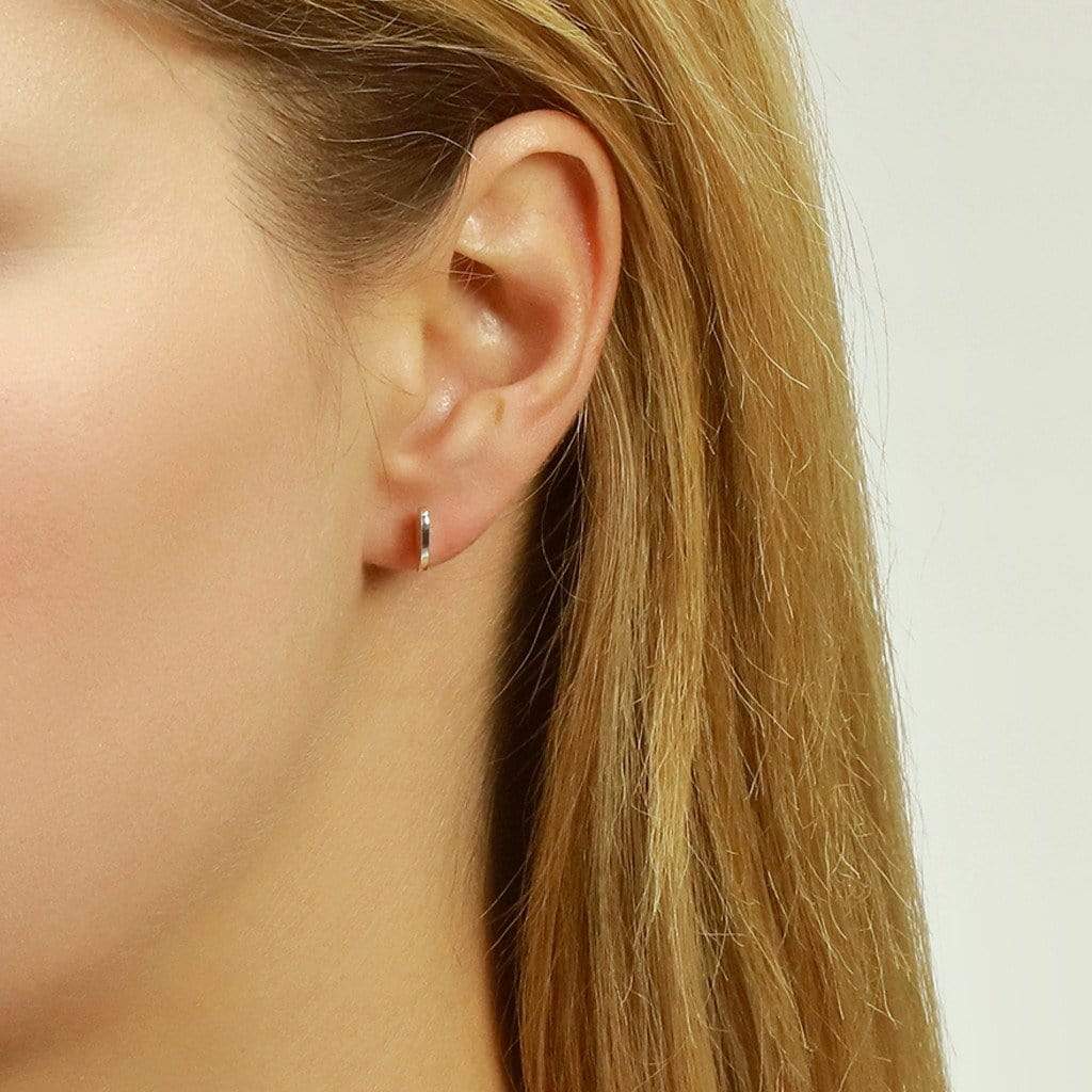 SALE gold plated Ellipse Ear Studs - Jana Reinhardt Ltd