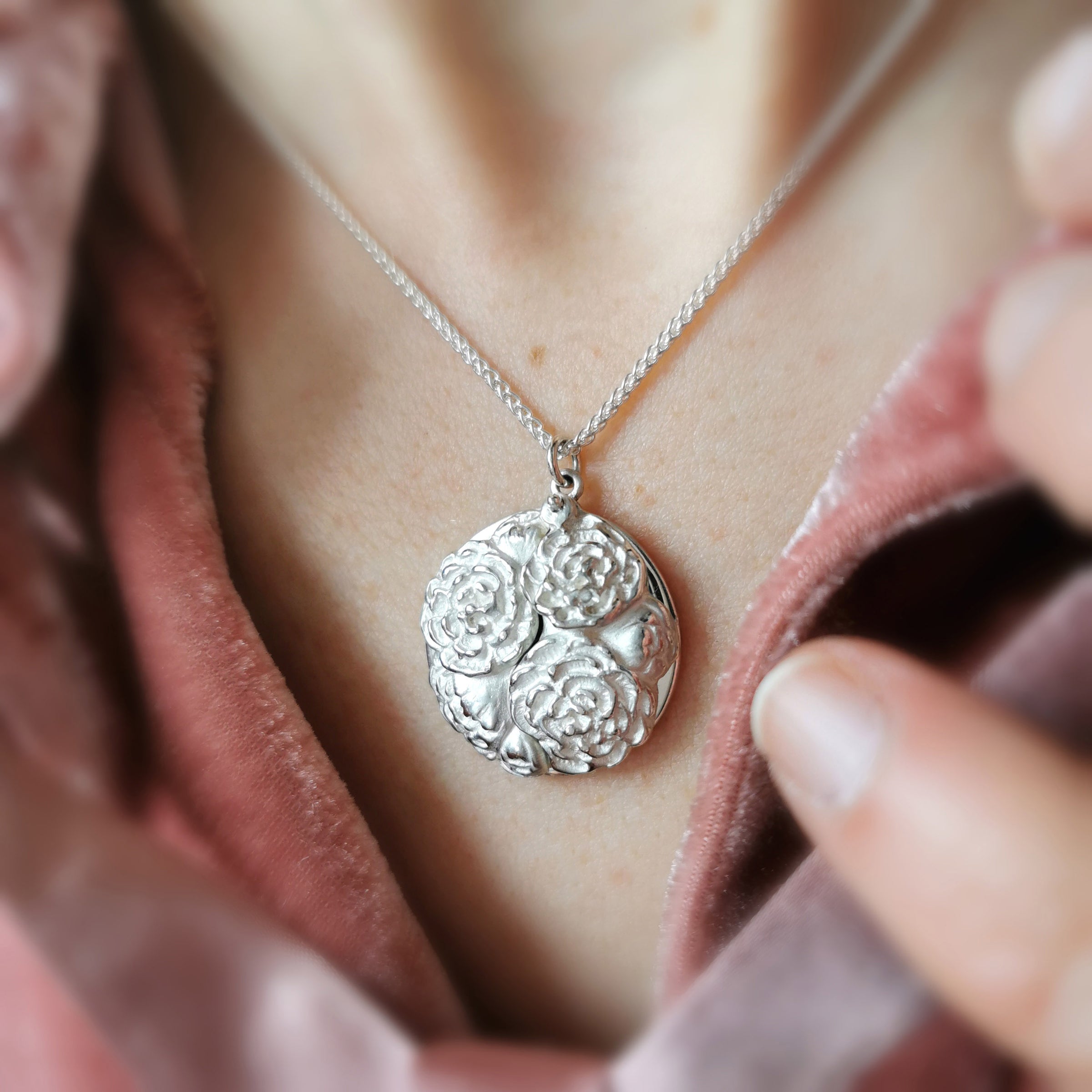 Flower Bouquet Locket - Jana Reinhardt Ltd