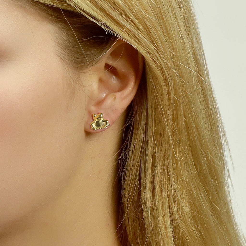 Frog Stud Earrings - Jana Reinhardt Ltd