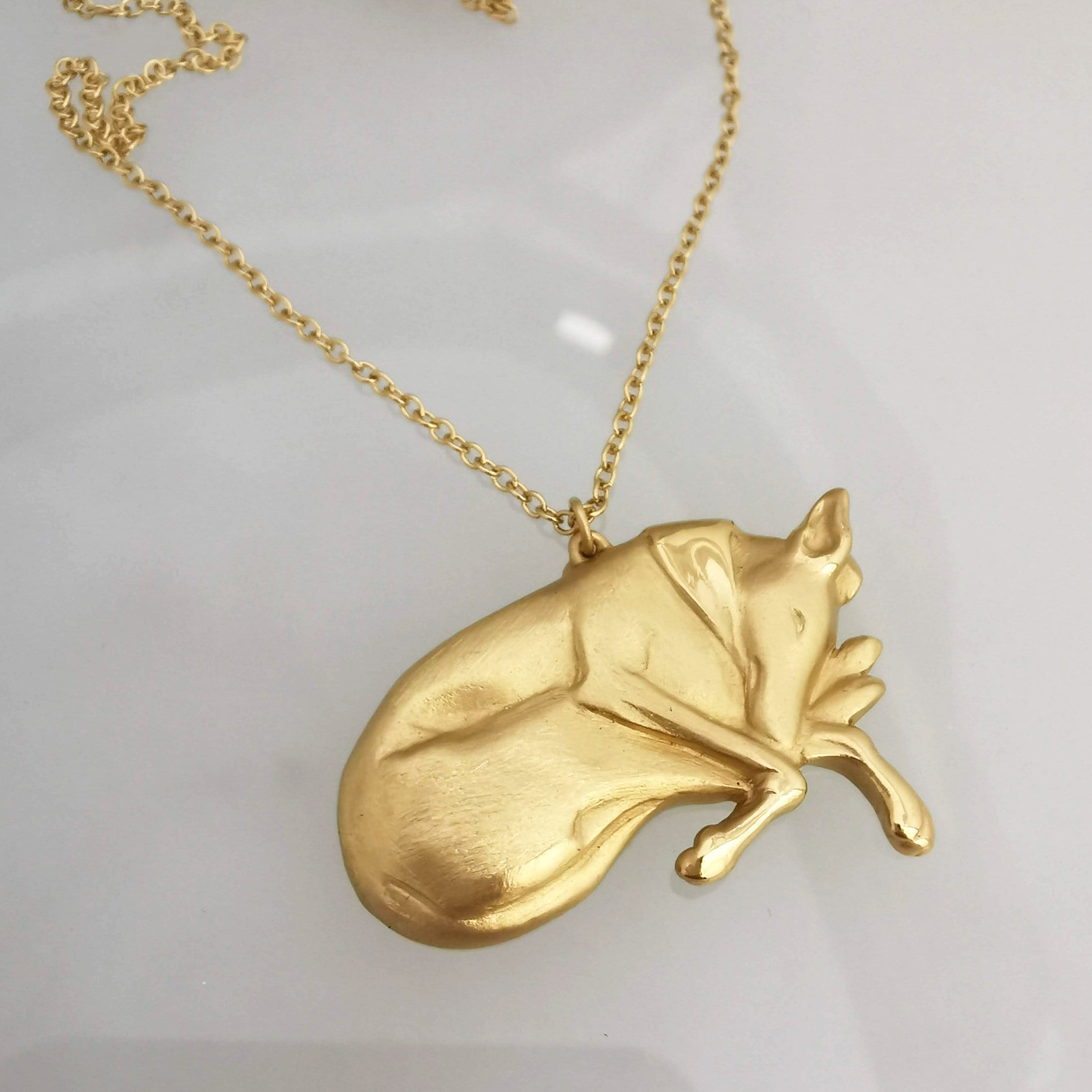 Greyhound / Whippet Necklace - Jana Reinhardt Ltd