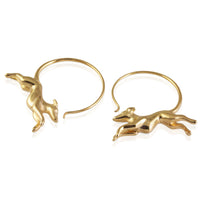 Greyhound Hoop Earrings - Jana Reinhardt Ltd
