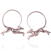 Greyhound Hoop Earrings - Jana Reinhardt Ltd