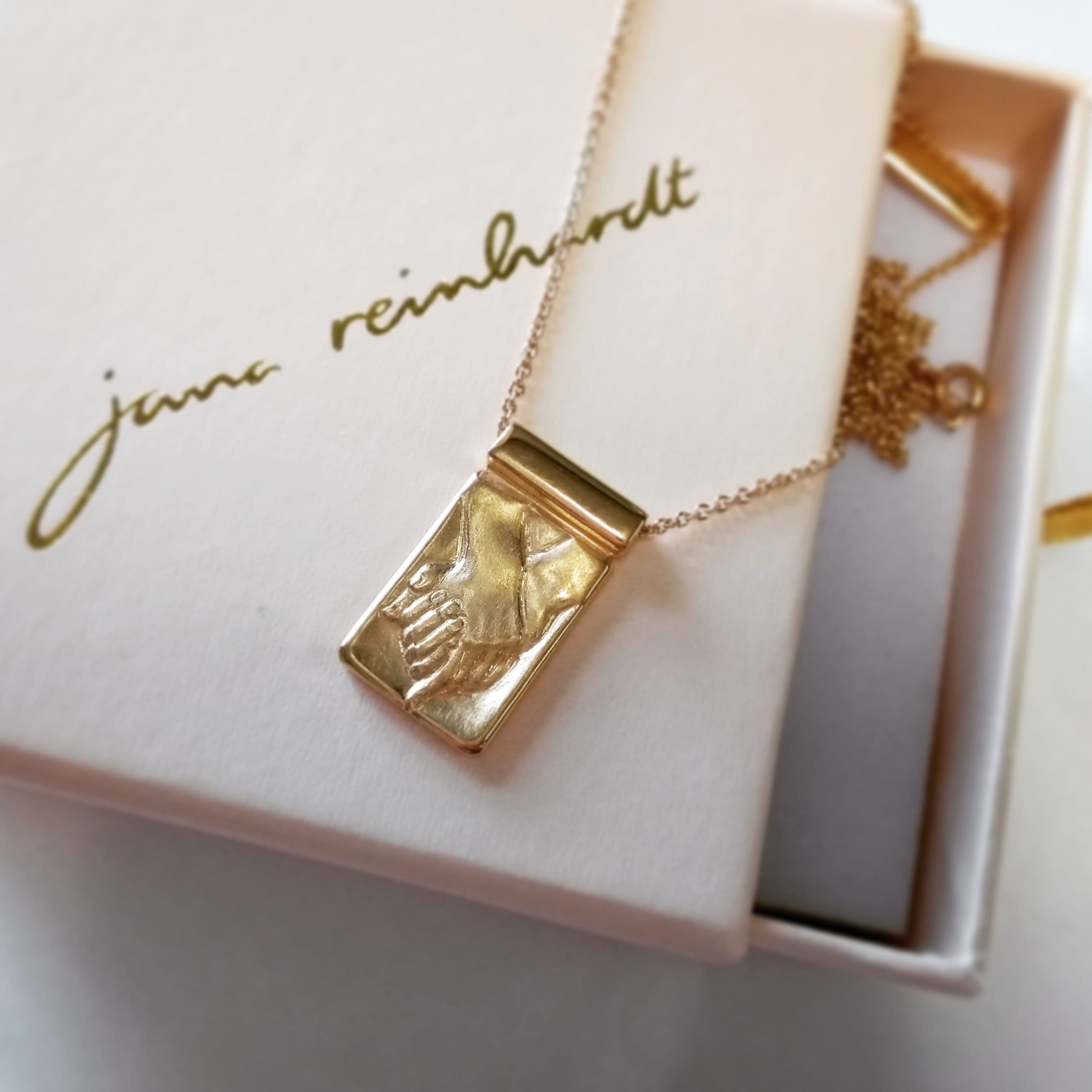 Holding Hands Pendant - Jana Reinhardt Ltd