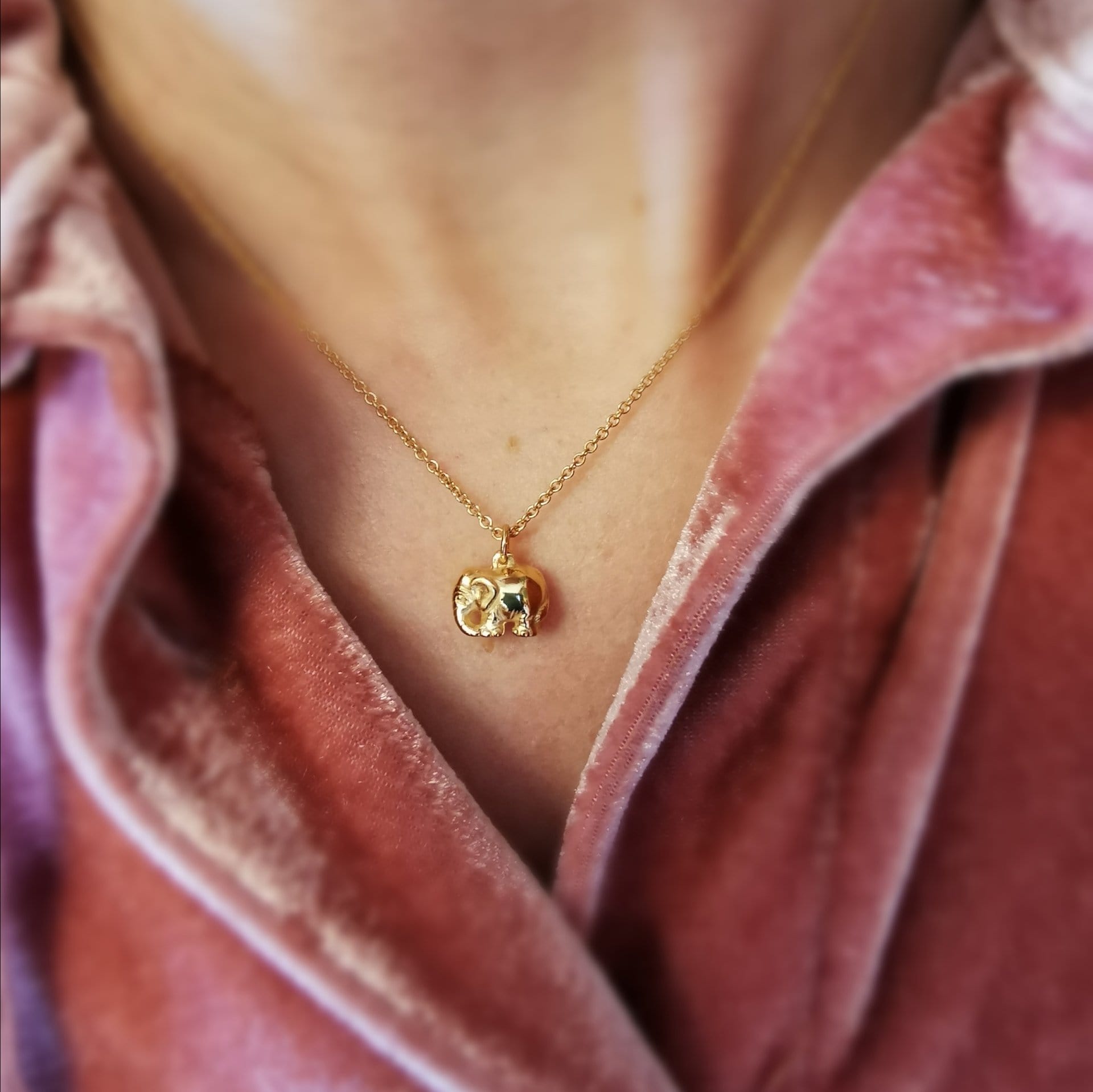 Baby Elephant Necklace - Jana Reinhardt Ltd