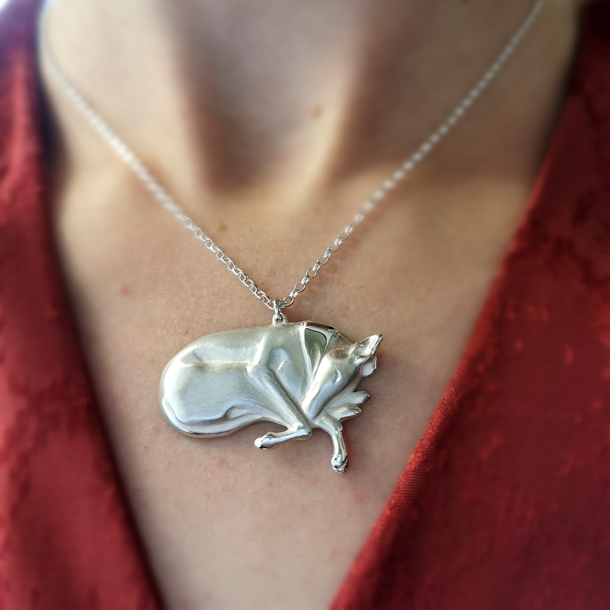 Greyhound / Whippet Necklace - Jana Reinhardt Ltd