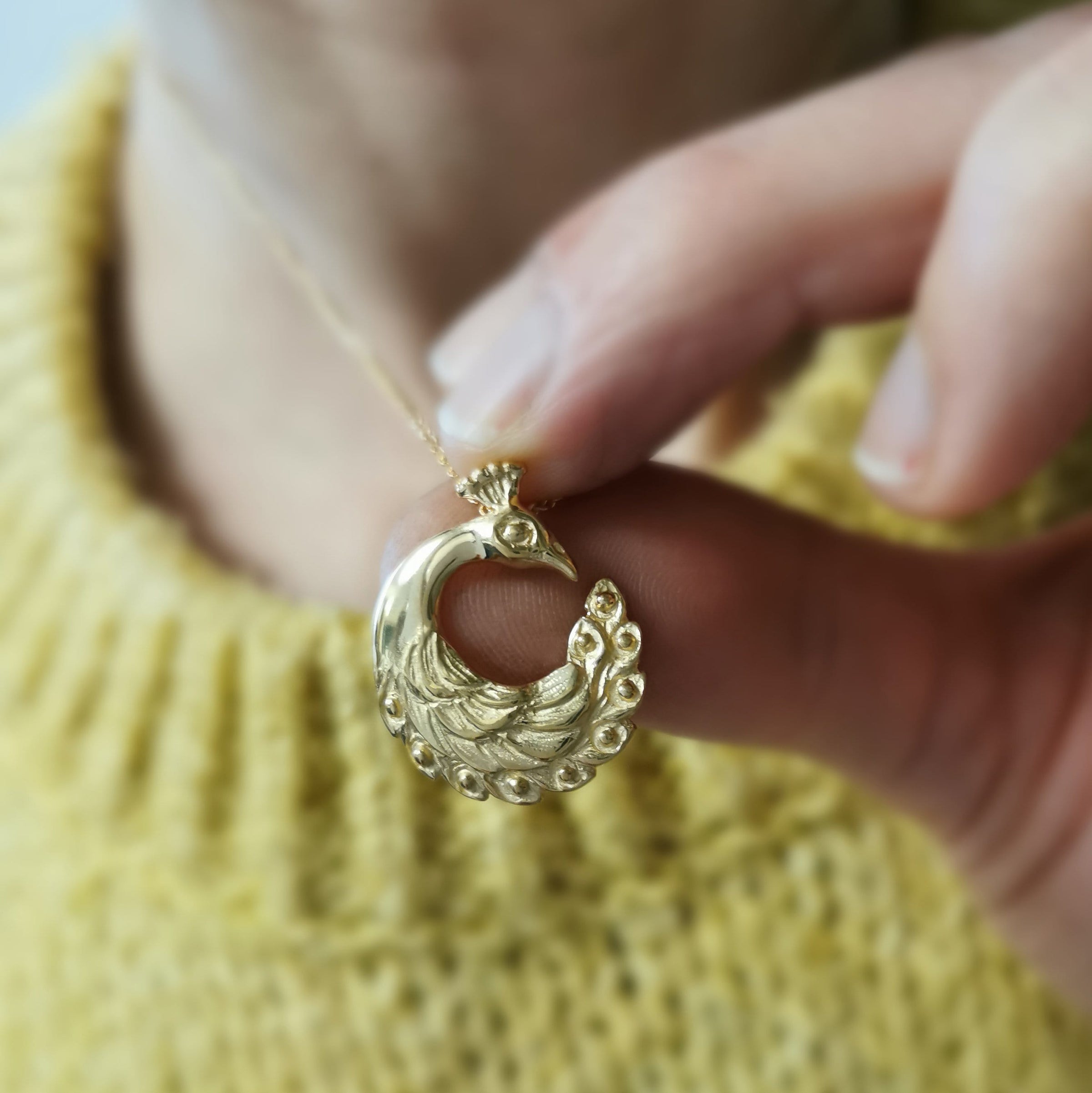 Peacock Necklace - Jana Reinhardt Ltd