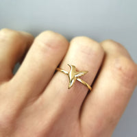 Tiny Hummingbird Ring - Jana Reinhardt Ltd