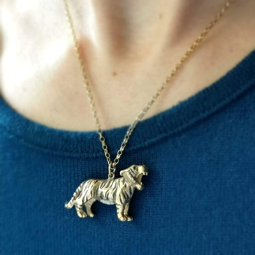 Tri Colour Tiger Necklace - Jana Reinhardt Ltd