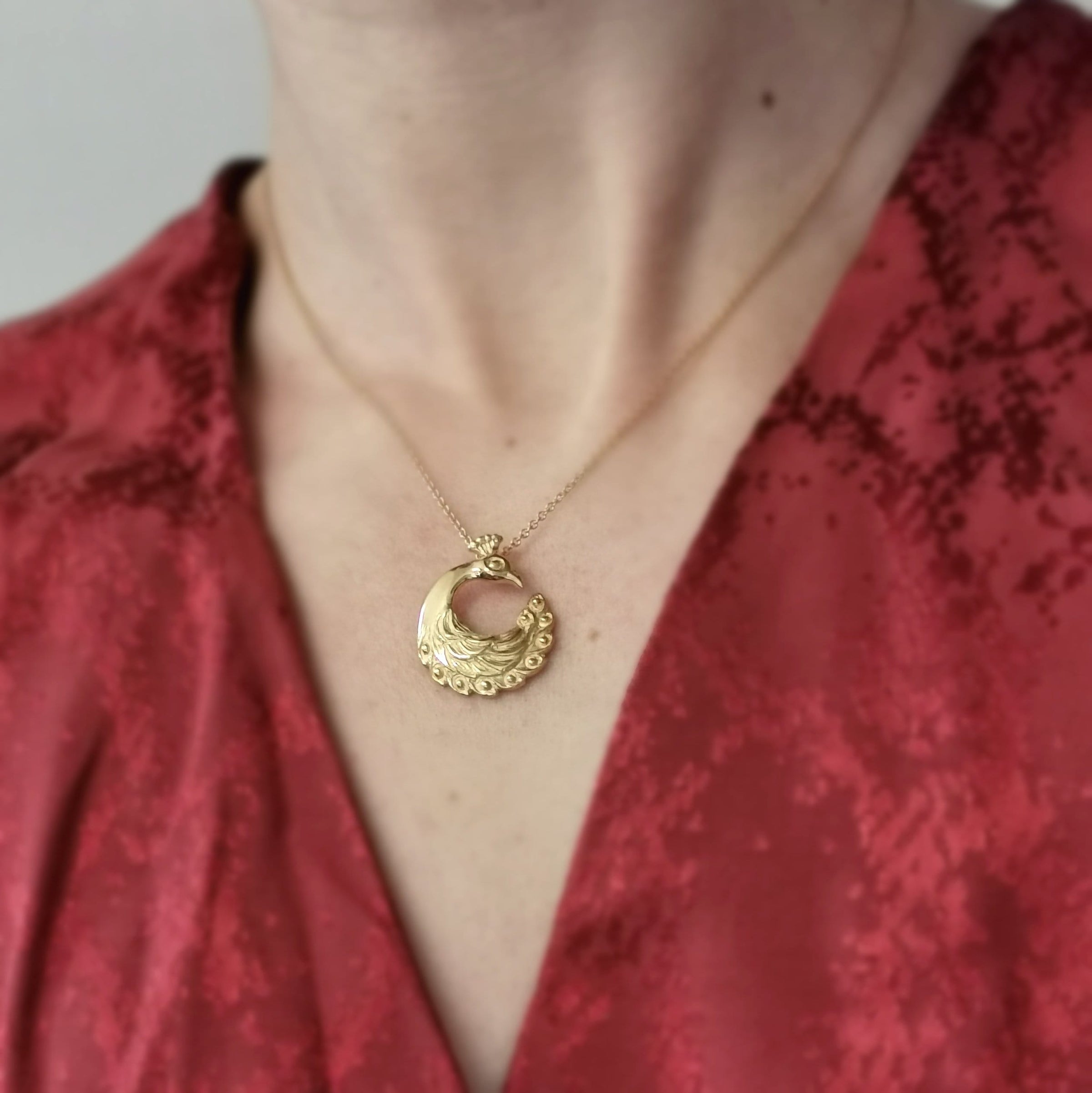Peacock Necklace - Jana Reinhardt Ltd