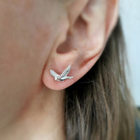 Garden Birds Mismatched Studs - Jana Reinhardt Ltd