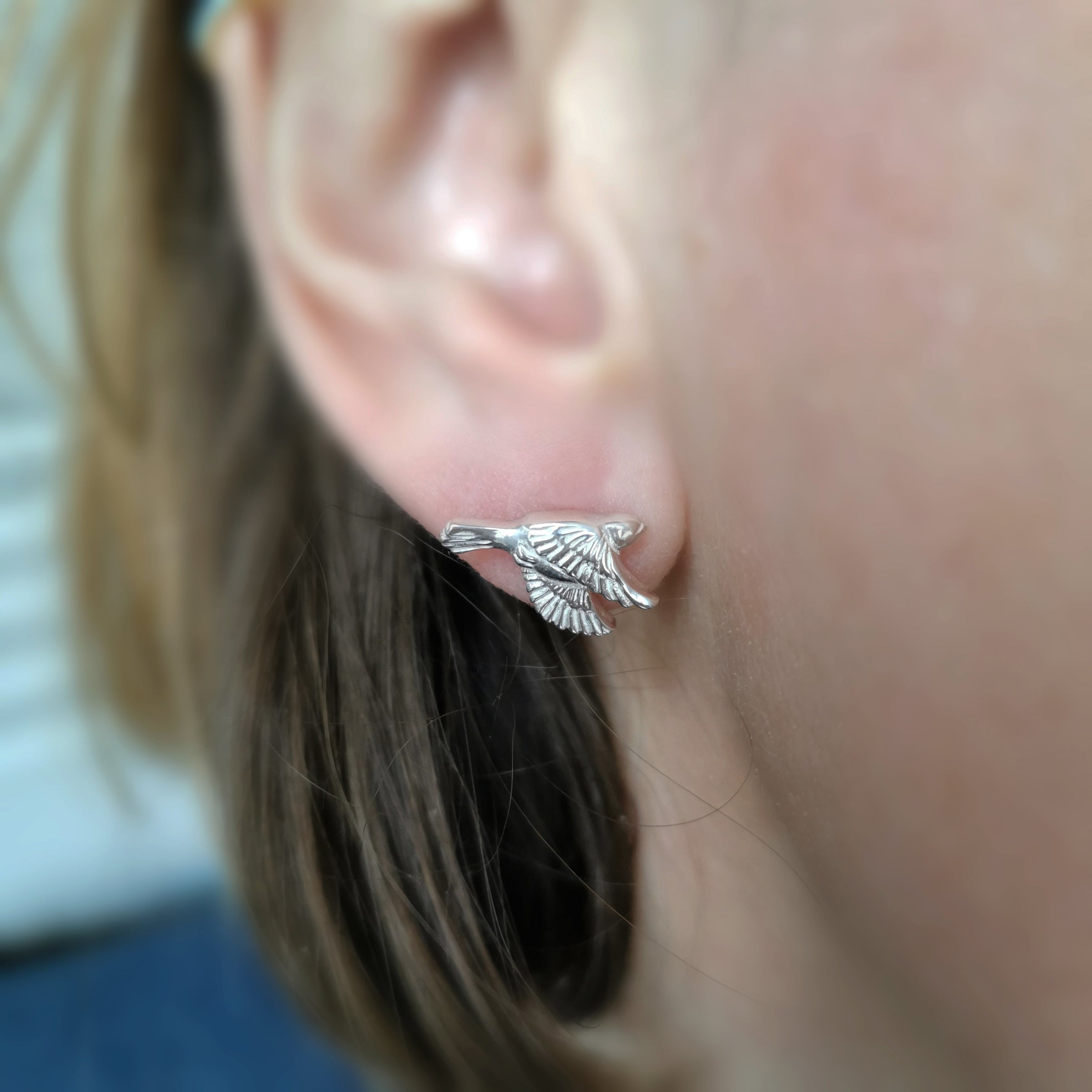 Garden Birds Mismatched Studs - Jana Reinhardt Ltd