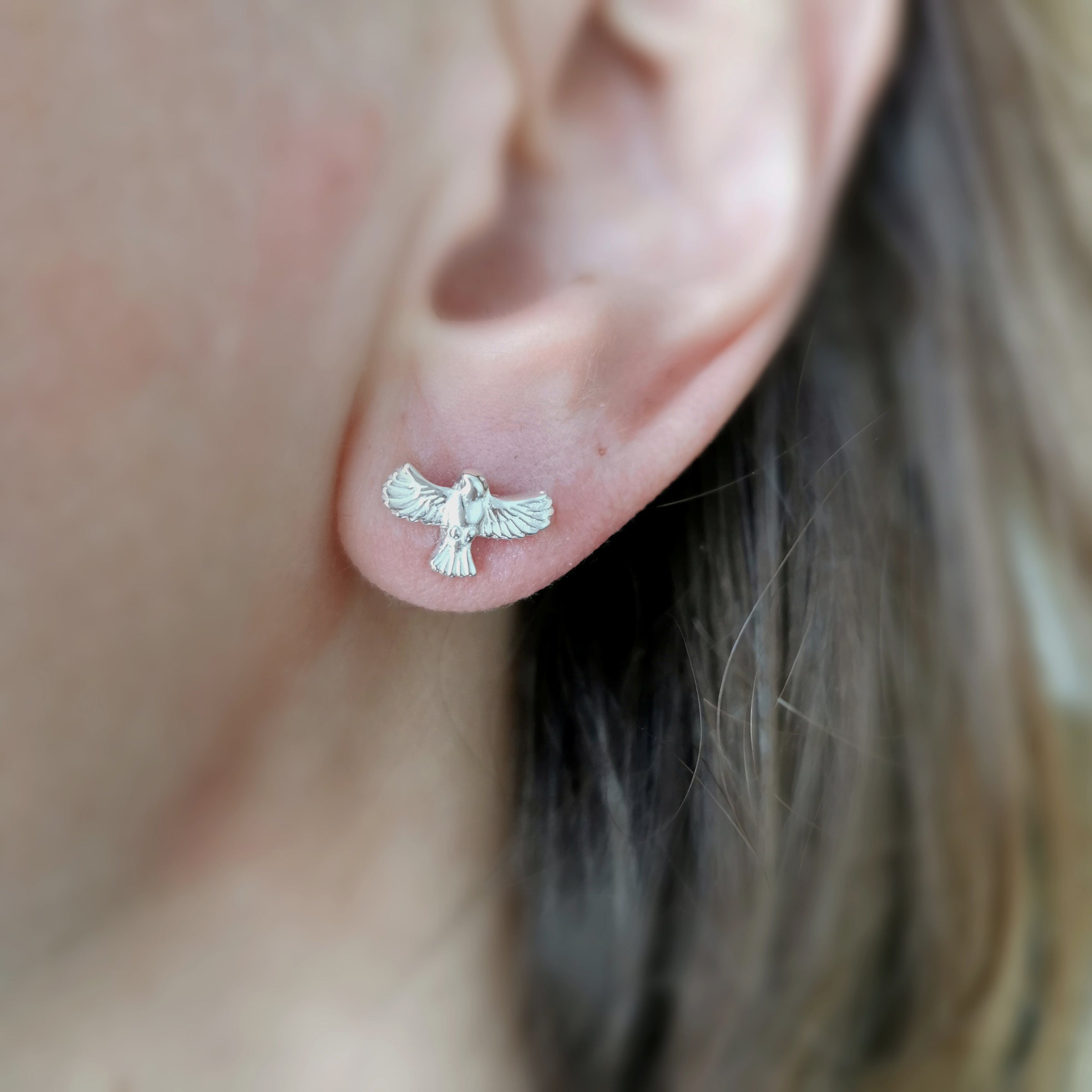 Garden Birds Mismatched Studs - Jana Reinhardt Ltd