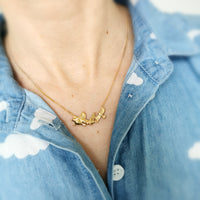 Garden Bird Landing Necklace - Jana Reinhardt Ltd