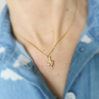 Garden Bird Alighting Necklace - Jana Reinhardt Ltd