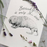 Naked Mole-Rat Art Print - Jana Reinhardt Ltd