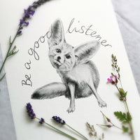 Fox Art Print - Jana Reinhardt Ltd