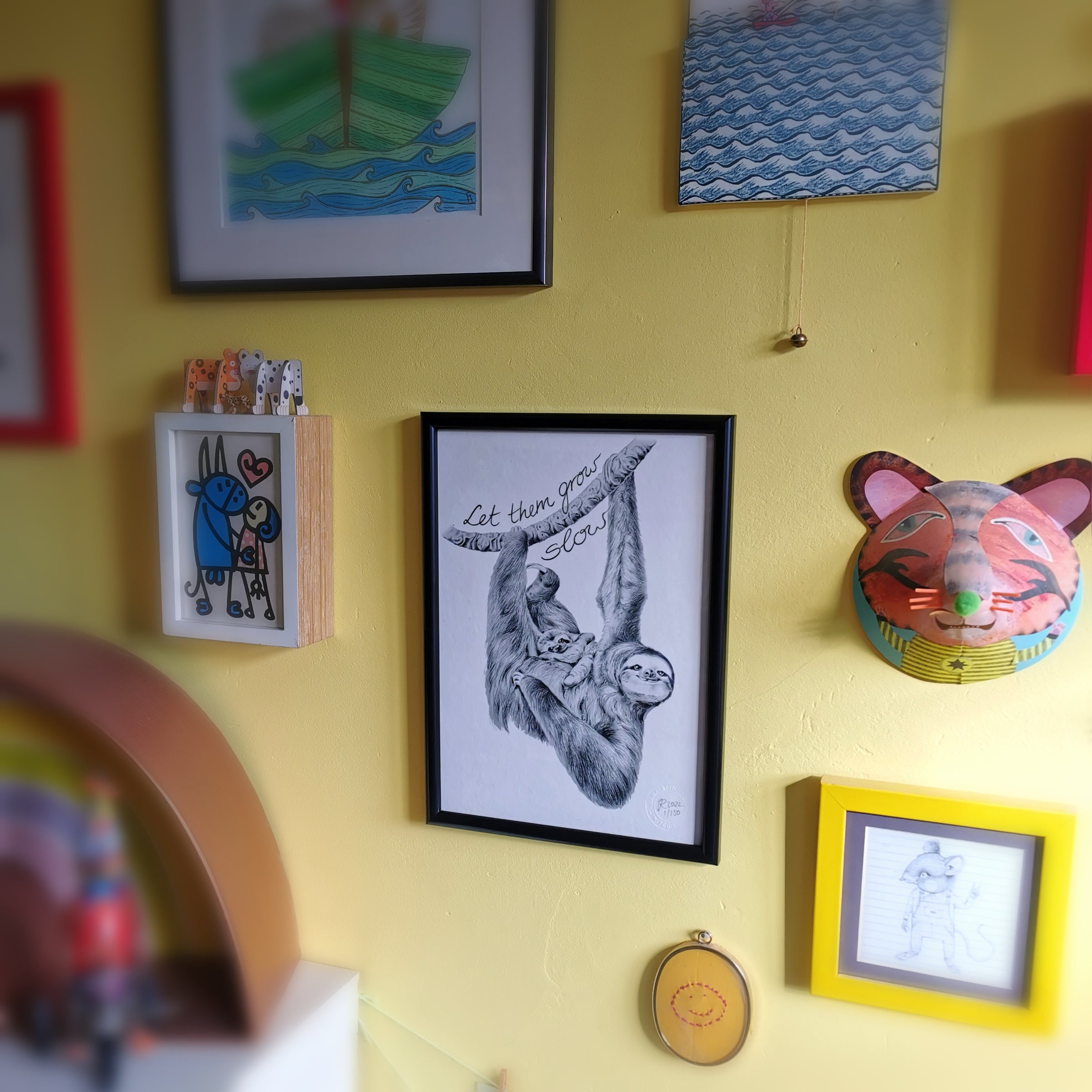 Sloth Art Print - Jana Reinhardt Ltd