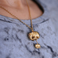 Mother and Baby Elephant Necklace - Jana Reinhardt Ltd