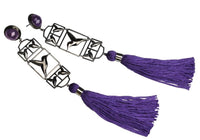 Hummingbird Tassle Earrings - Jana Reinhardt Ltd