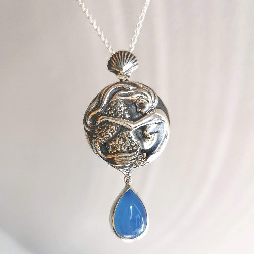 Mermaid Drop Pendant - Jana Reinhardt Ltd