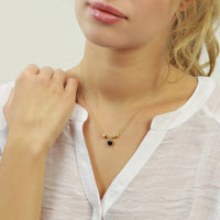Sparrow Heart Necklace - Jana Reinhardt Ltd