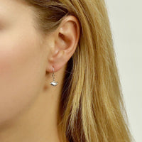 Tiny Sparrow Hook Earrings - Jana Reinhardt Ltd